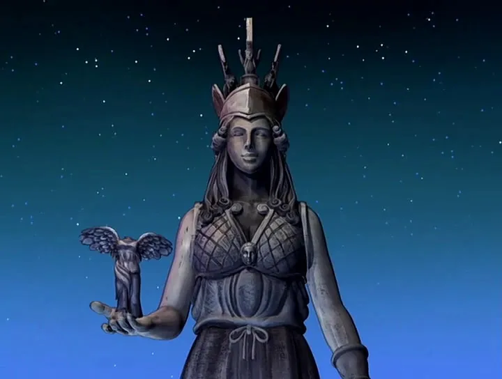 Athéna dans Saint Seiya