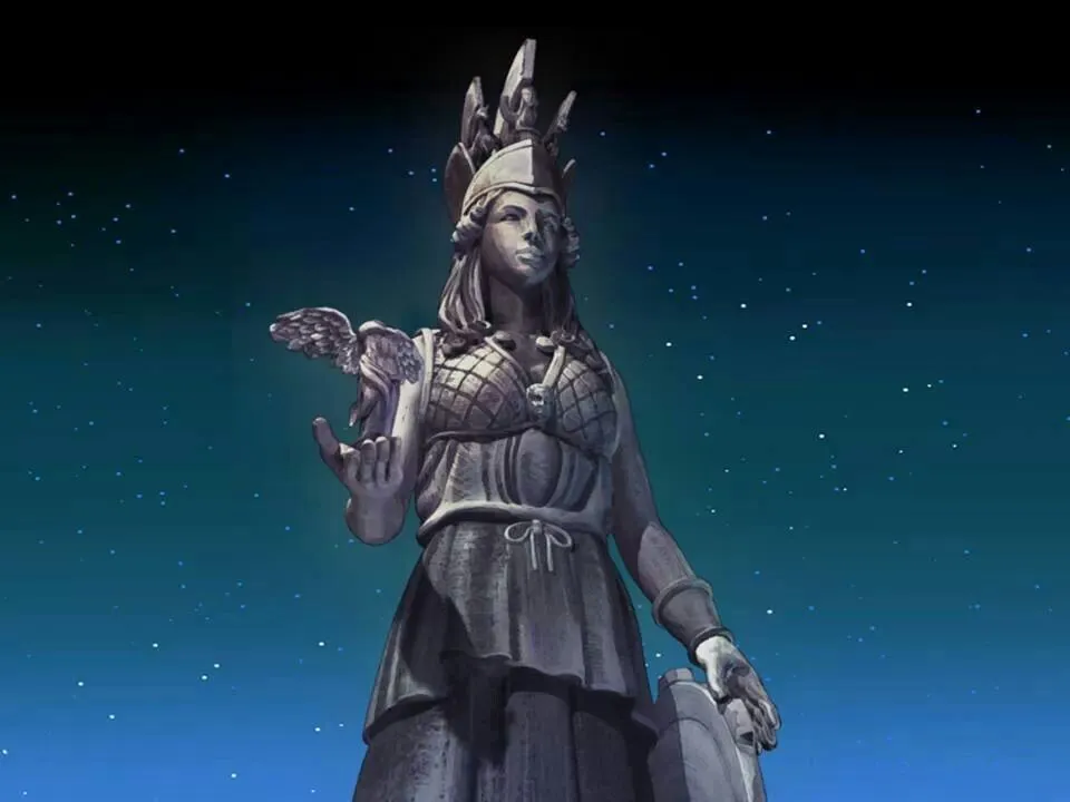 Athéna dans Saint Seiya