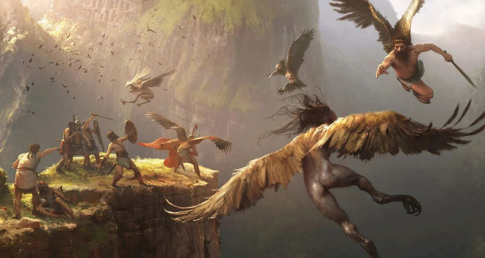 Harpies — Mythologie grecque