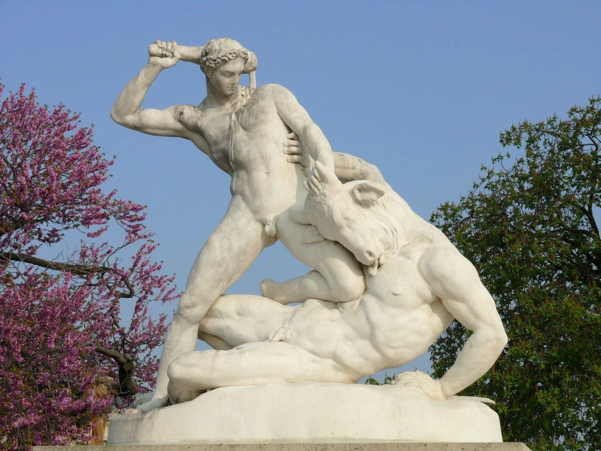 Thésée et le Minotaure
