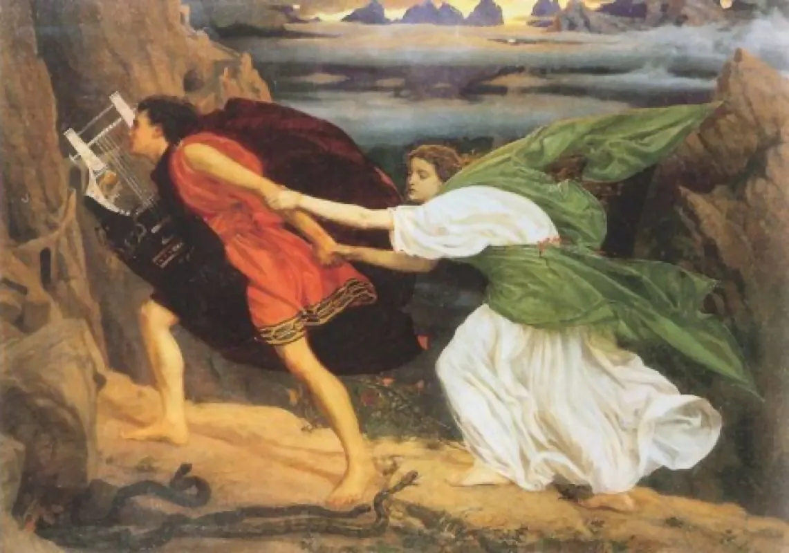 Orphée jouant de la lyre