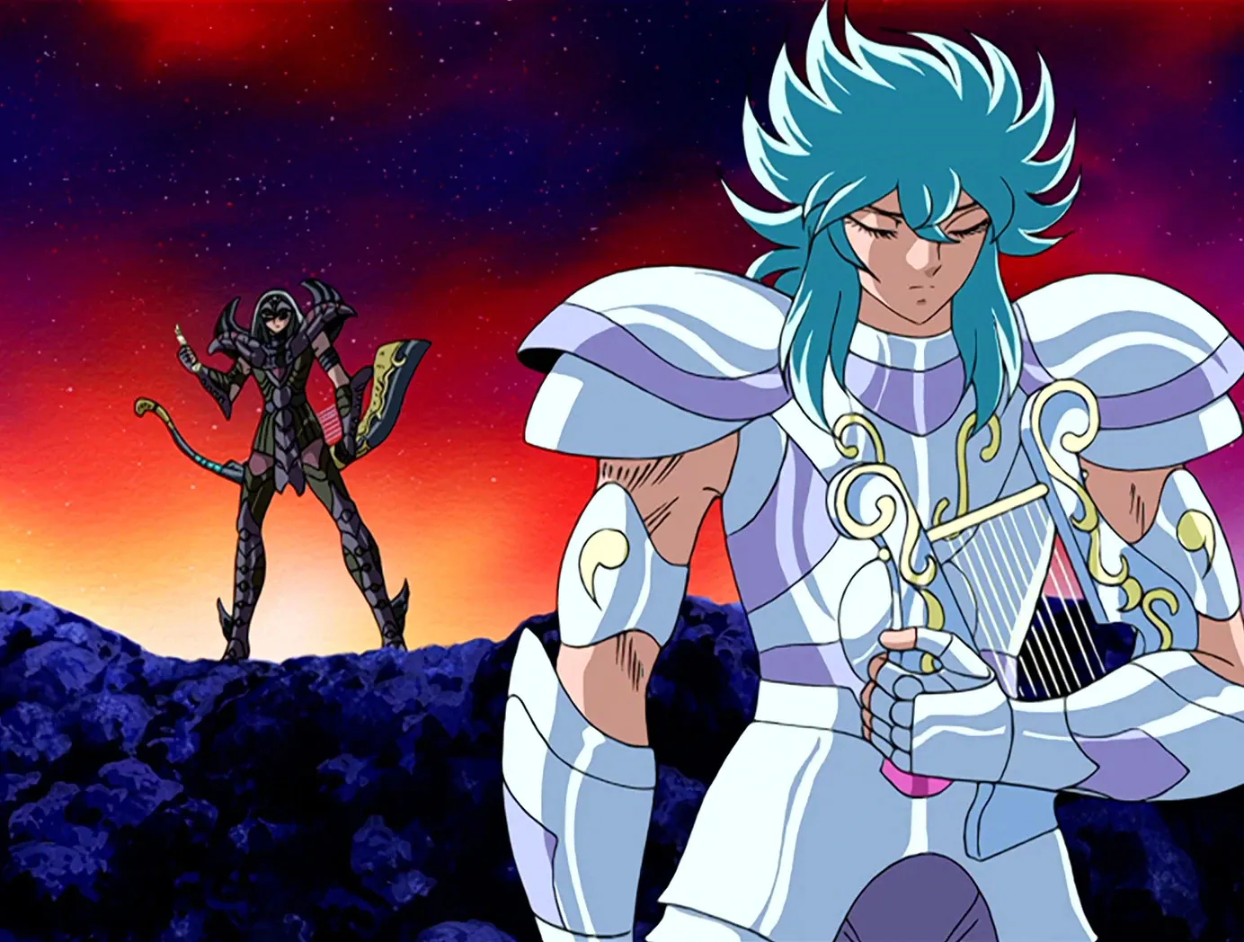 Orphée — Chevalier d'Argent Saint Seiya