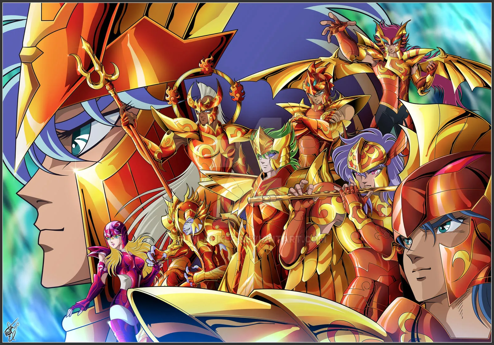 Poséidon — Saint Seiya