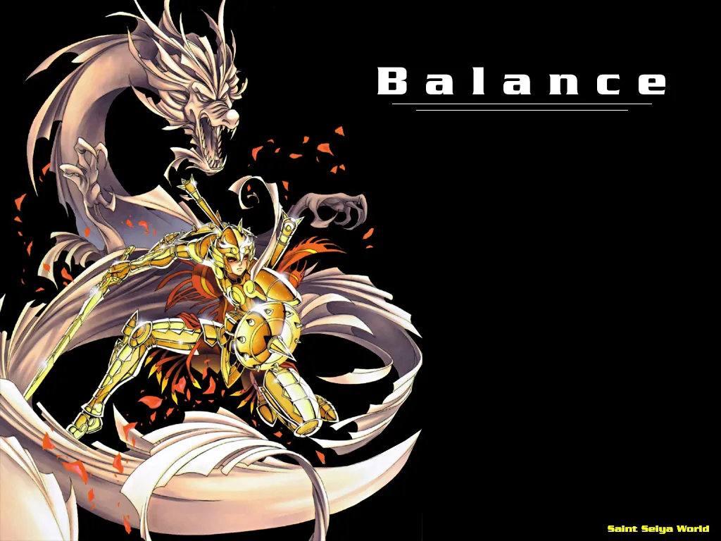 Balance — Wallpaper Saint Seiya