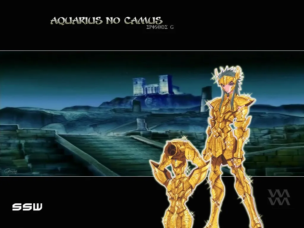 Camus — Episode G — Wallpaper Saint Seiya