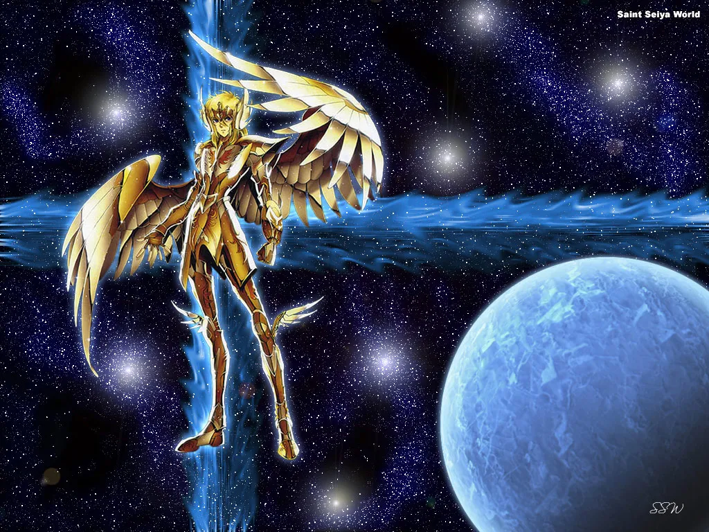 Cygne — Wallpaper Saint Seiya