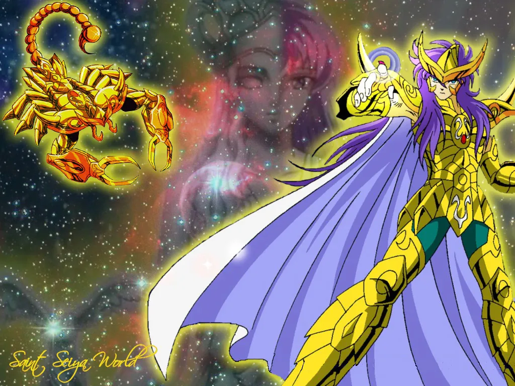 Milo IV — Wallpaper Saint Seiya