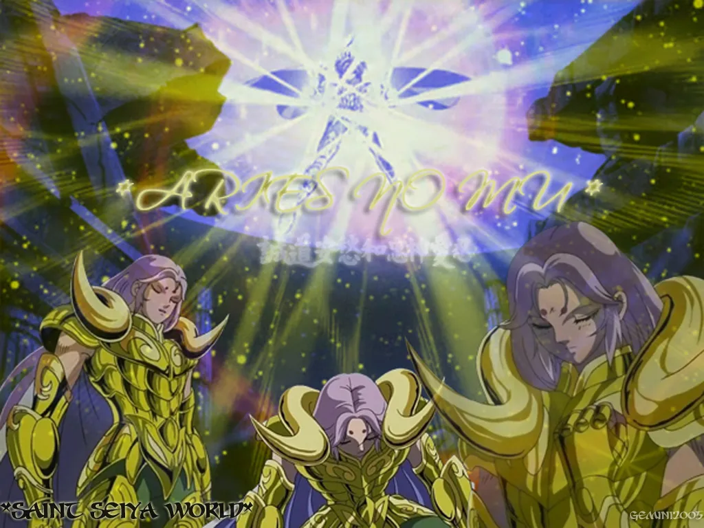 Mu II — Wallpaper Saint Seiya