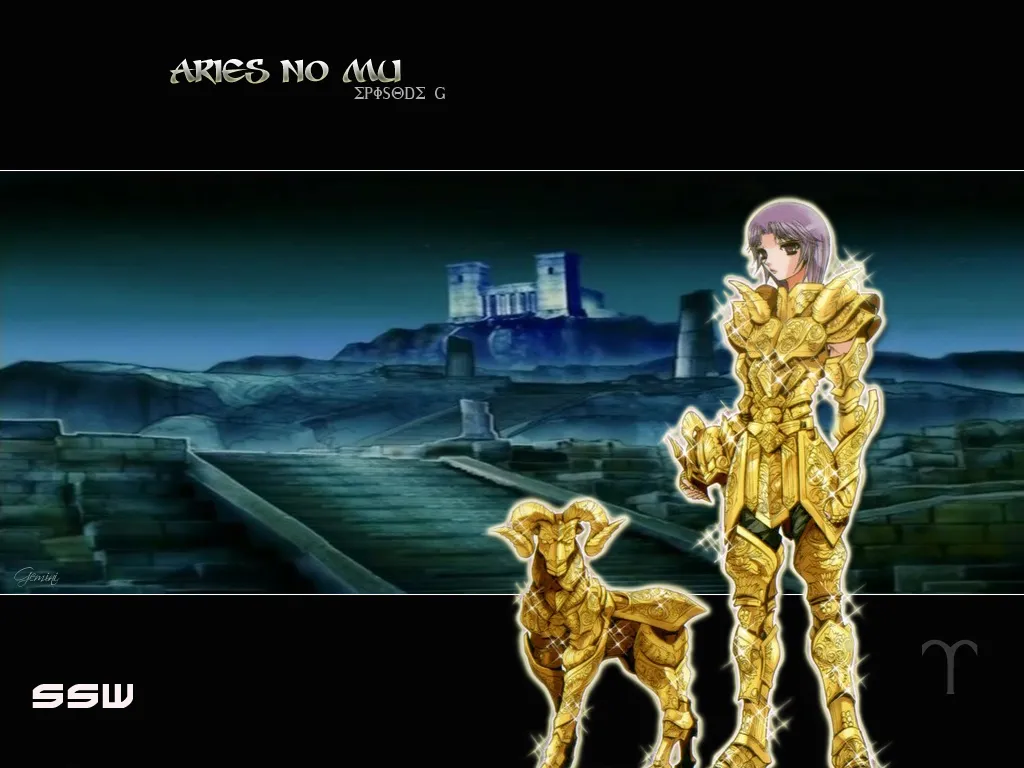 Mu — Episode G — Wallpaper Saint Seiya