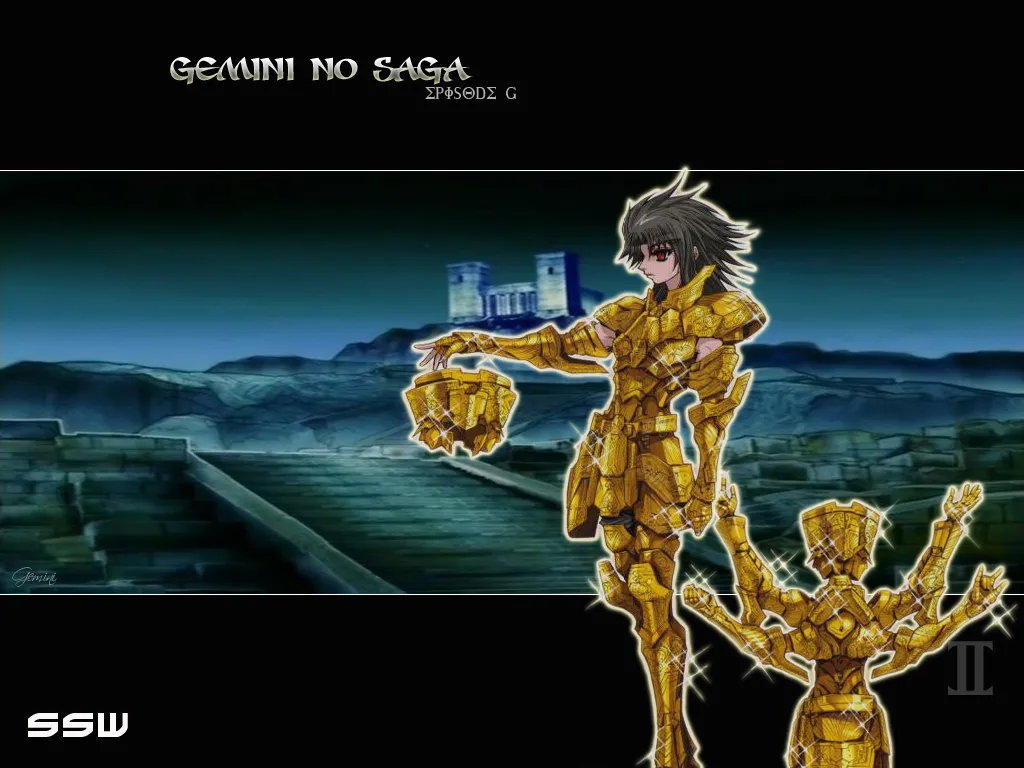 Saga — Episode G — Wallpaper Saint Seiya