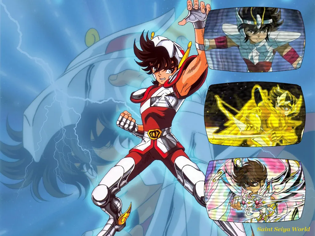 Seiya — Pégase — Wallpaper Saint Seiya