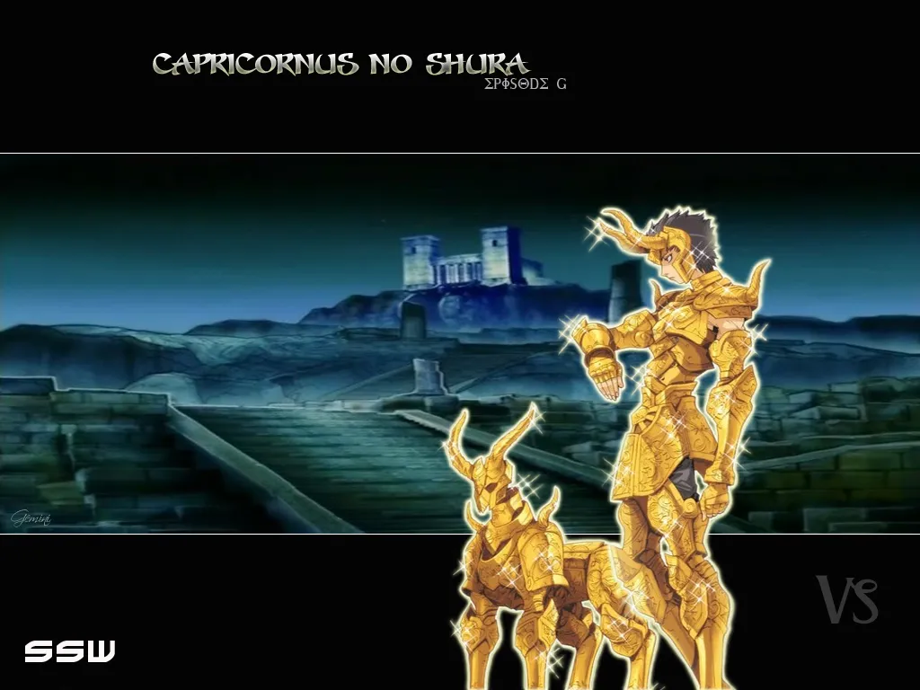 Shura — Episode G — Wallpaper Saint Seiya